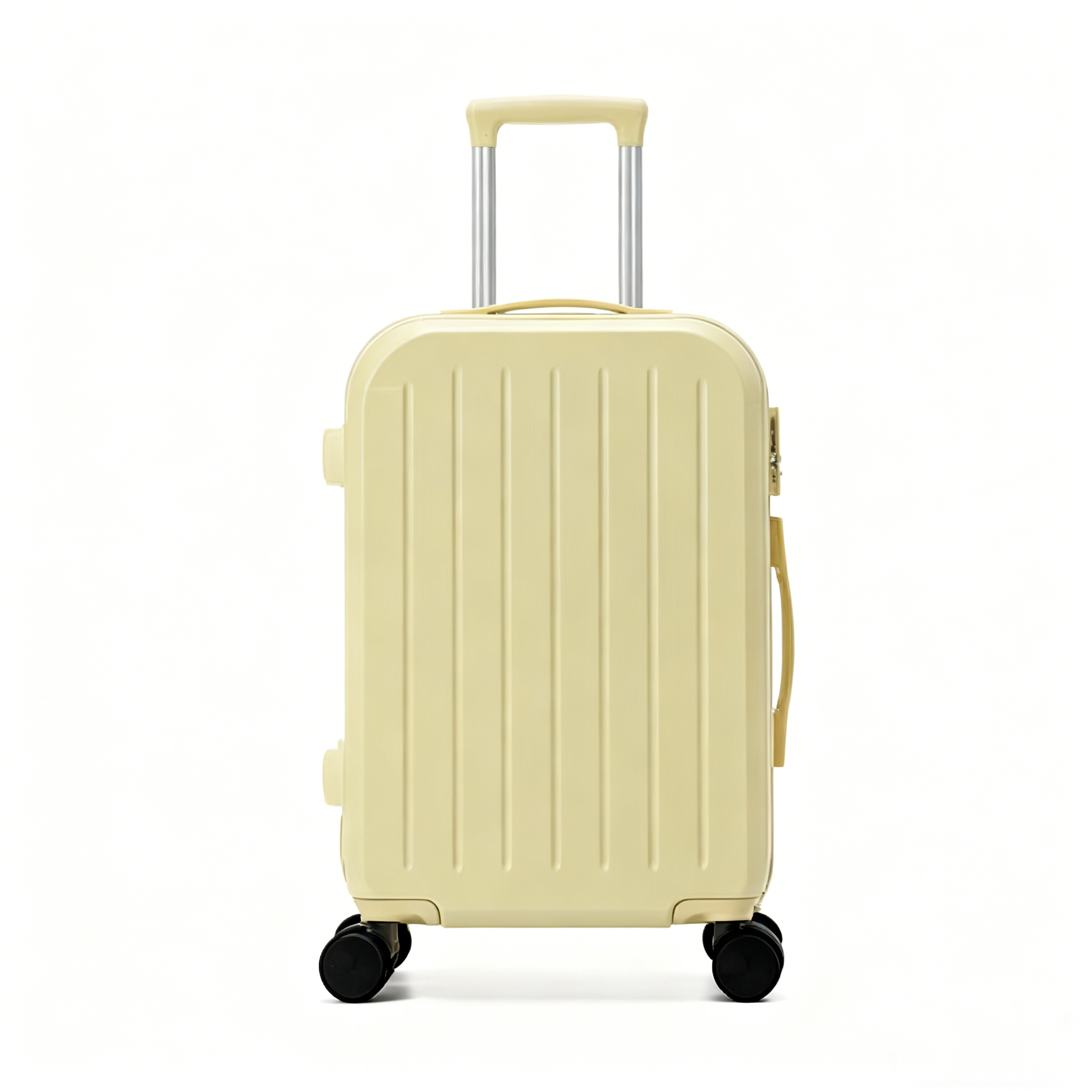 24-Inch Stylish Hard Shell Luggage, Lightweight, Spinner Wheels, Combination Lock, Unisex