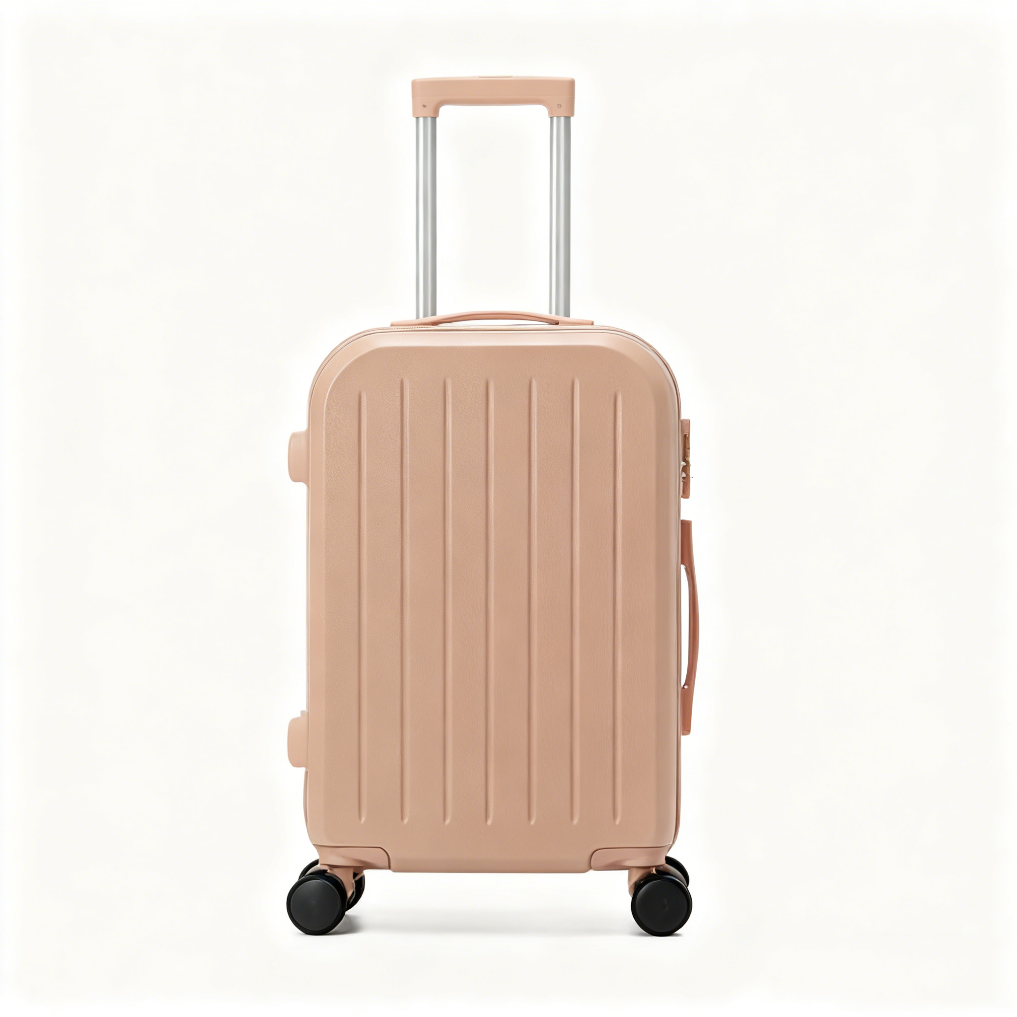 24-Inch Stylish Hard Shell Luggage, Lightweight, Spinner Wheels, Combination Lock, Unisex