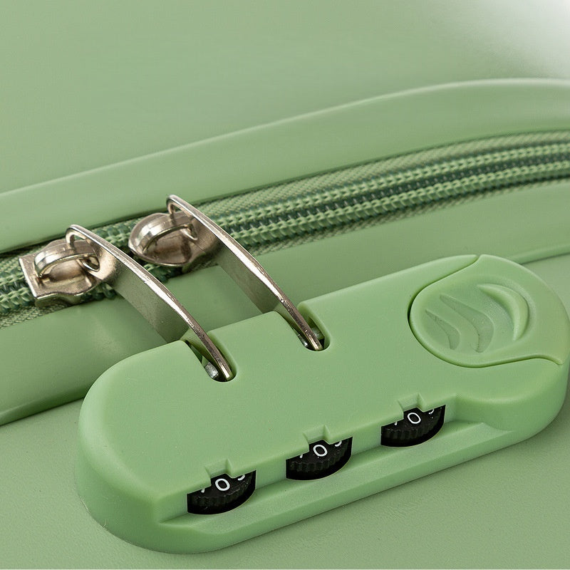 24-Inch Stylish Hard Shell Luggage, Lightweight, Spinner Wheels, Combination Lock, Unisex