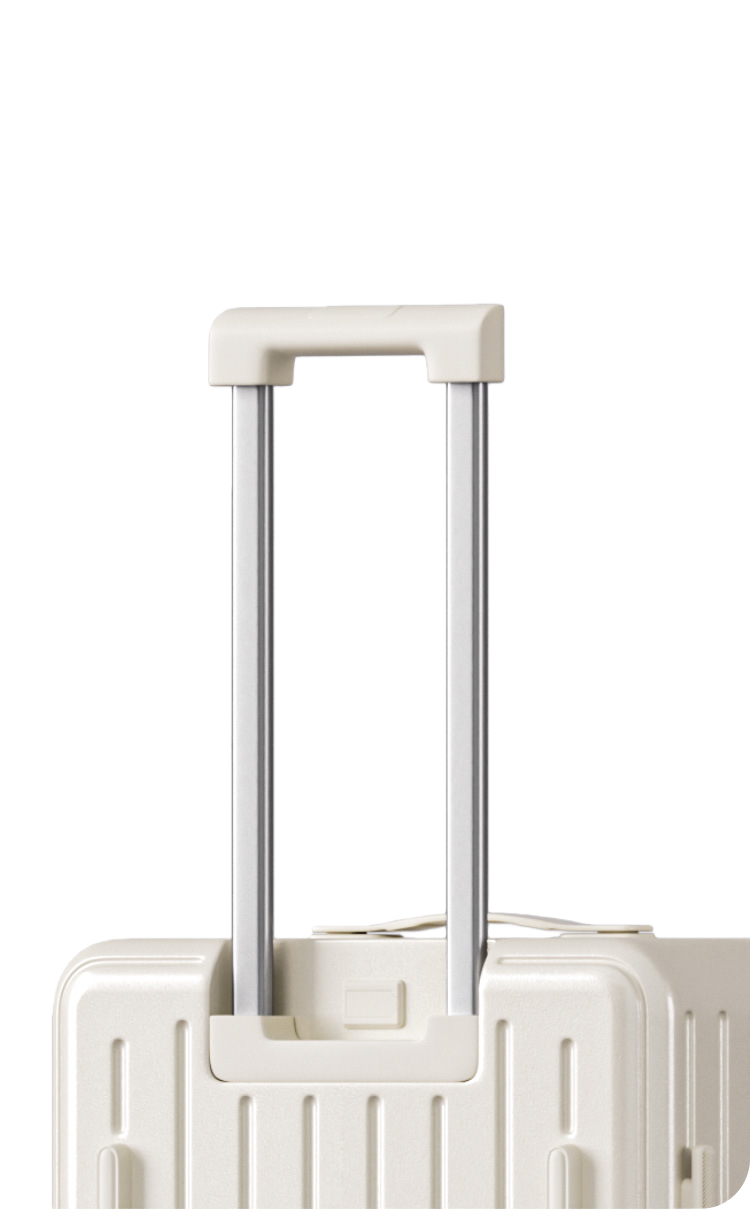 24" Hard-Shell Spinner Luggage with Cup Holder – Durable Travel Suitcase with TSA Lock