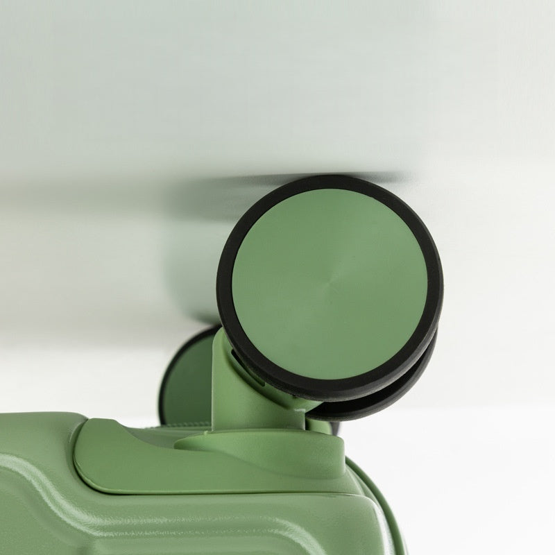 Lightweight Japanese-Style Carry-On Suitcase, ABS+PVC, Spinner Wheels, TSA Lock