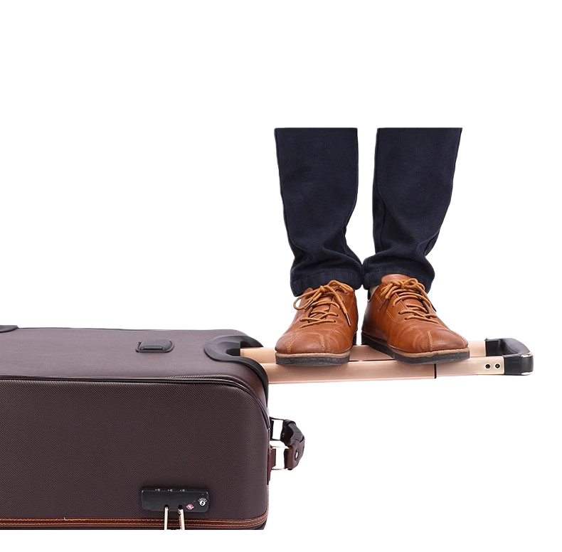 Men’s Business Carry-On Luggage, Spinner Suitcase with Password Lock, Lightweight Travel Case