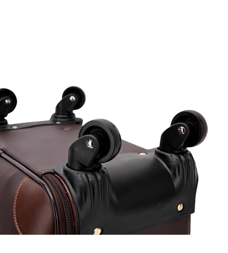 Men’s Business Carry-On Luggage, Spinner Suitcase with Password Lock, Lightweight Travel Case