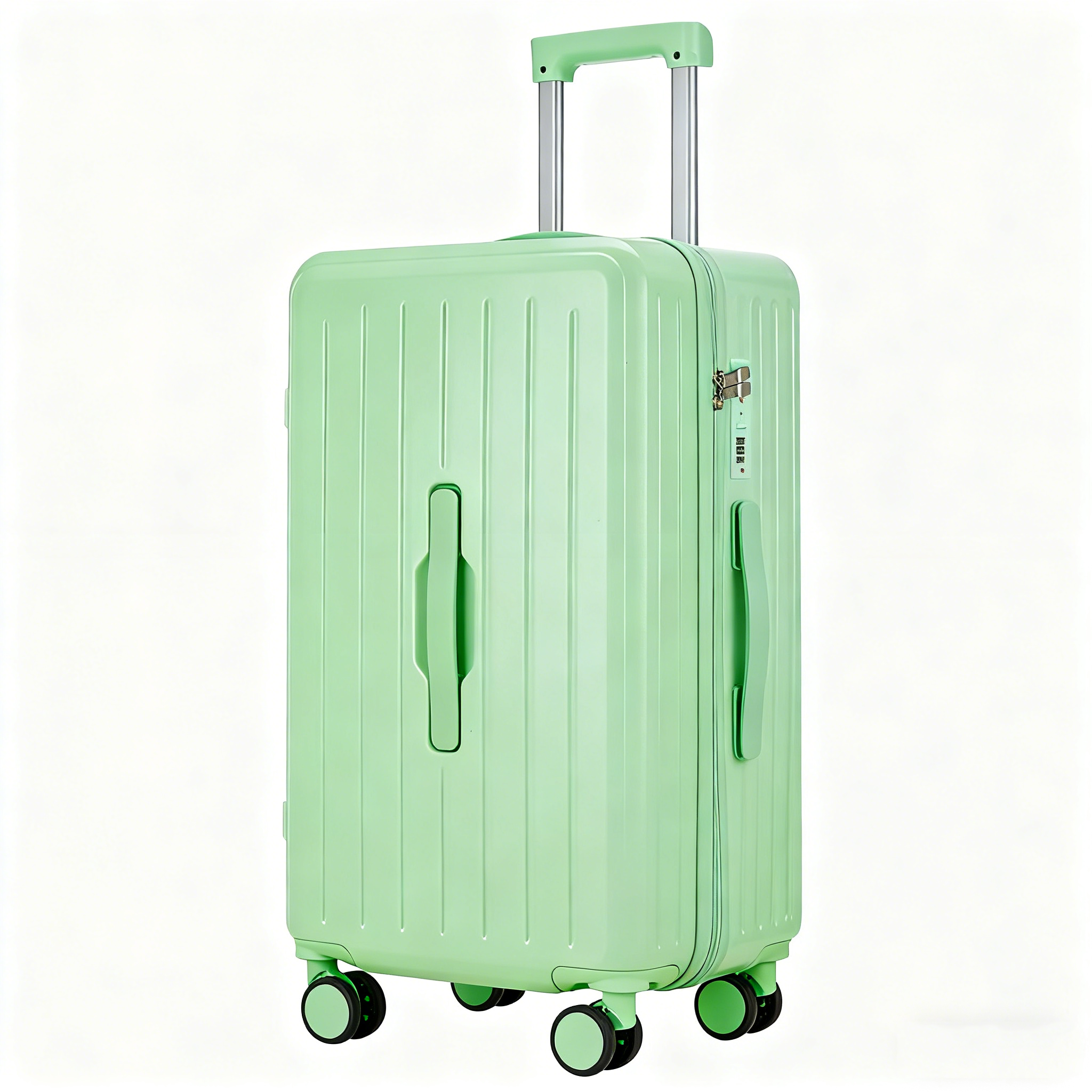 Large Capacity Suitcase 2023 New Durable Rolling Luggage 24" Travel Trolley Case with Password Lock