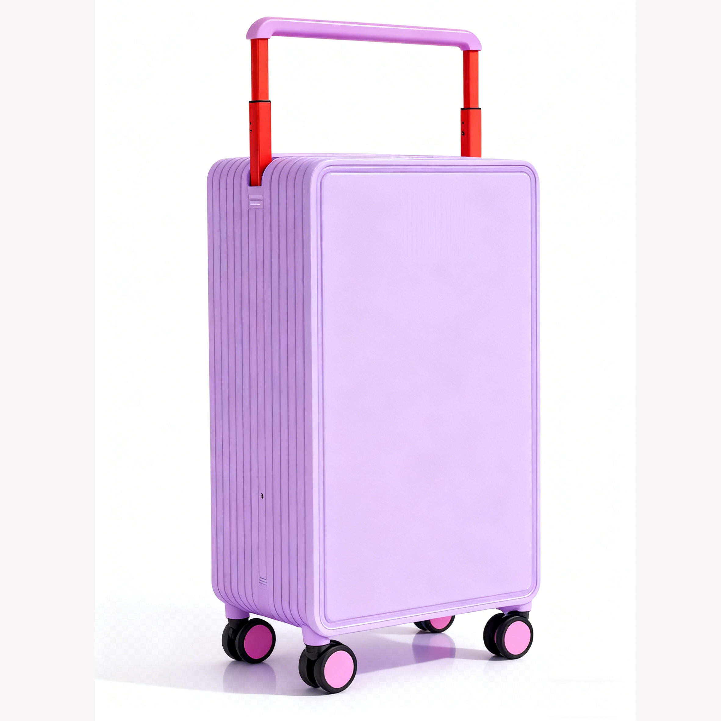 Wide-Handle Hard Shell Suitcase, TSA Lock, Spinner Wheels