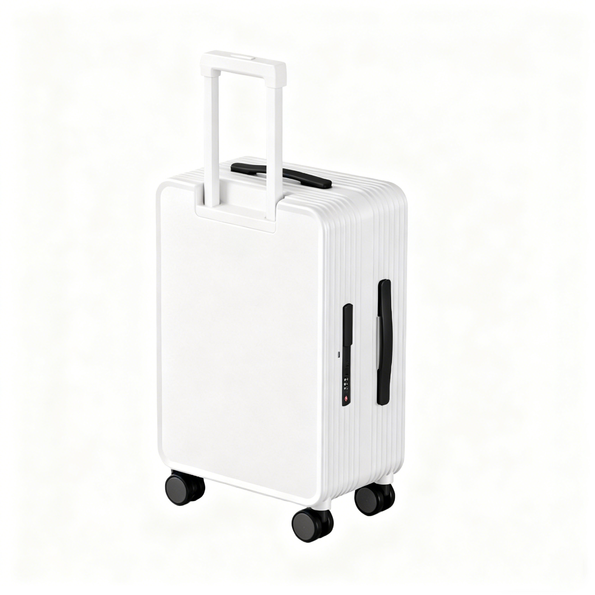 Wide-Handle Hard Shell Suitcase, TSA Lock, Spinner Wheels